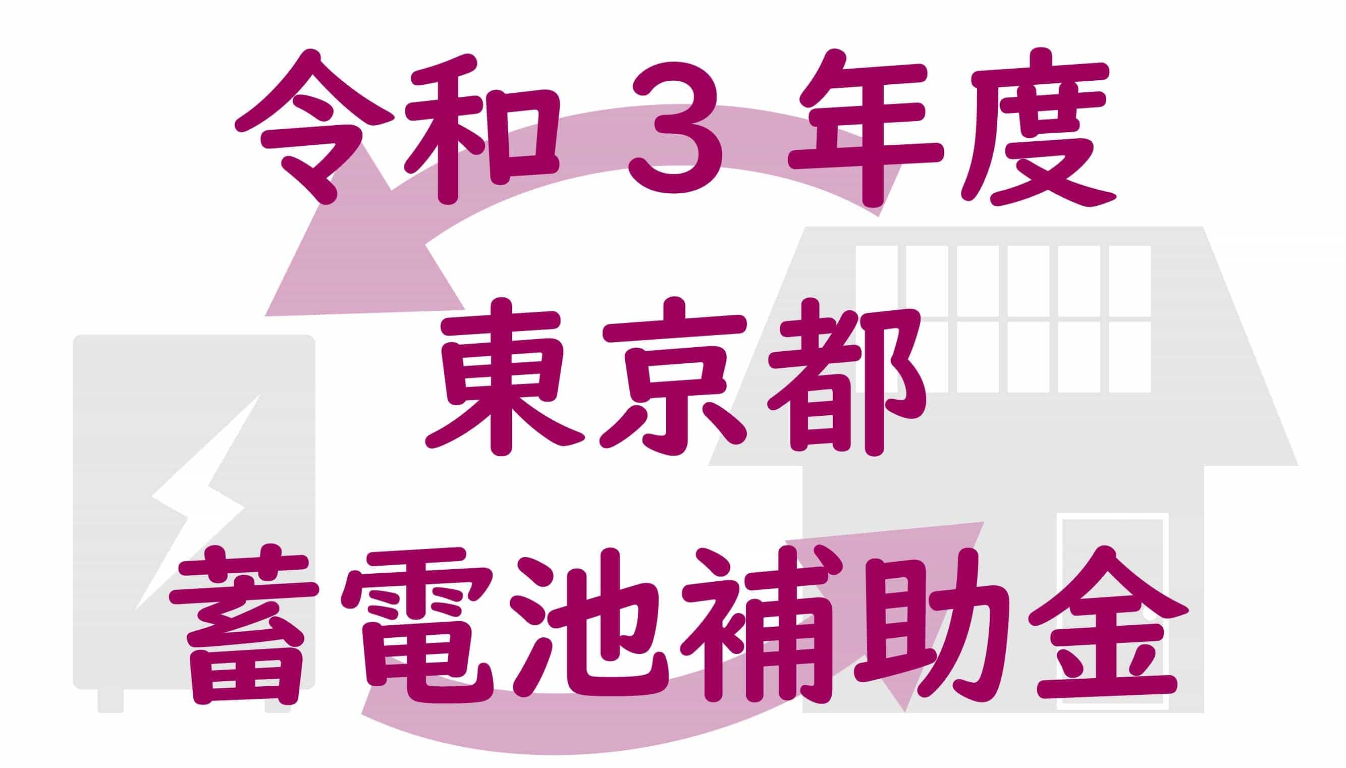 東京都の蓄電池補助金を解説