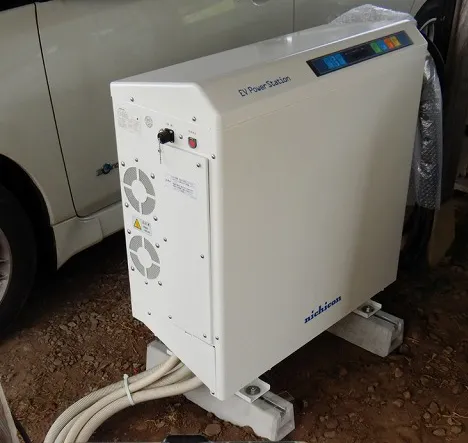 V2Hを設置されたお客様の実際の機器の写真
